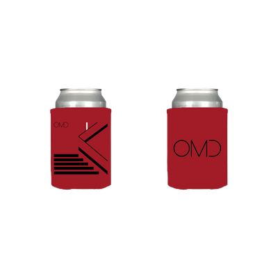 Red Logo Koozie