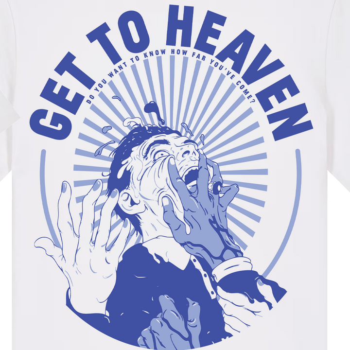 Get To Heaven White Tee