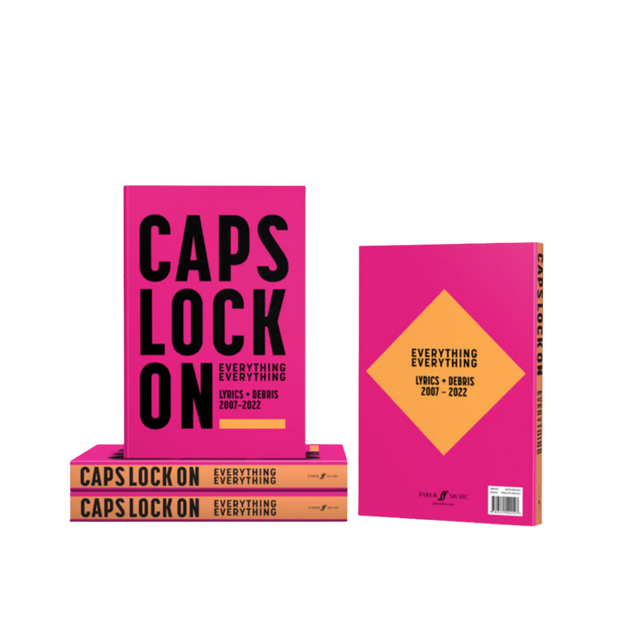 Caps Lock On - Lyrics & Debris 2007-2022 Book